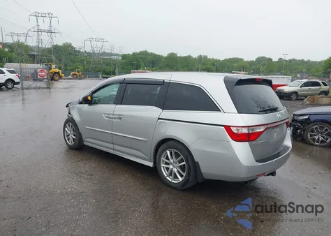 2011 Honda Odyssey Touring/Touring Elite z USA, uszkodzony, nr VIN 5FNRL5H95BB094816